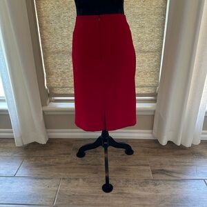 Alfani Red Dress Skirt